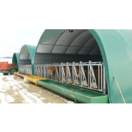 Bâtiment pour bovin à viande économique, simple et évolutif - Tunnel d'élevage TOUTABRI_3