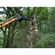 Grappin tronçonneuse avec option blocage de tilt