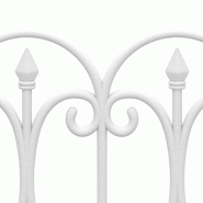 Vidaxl bordures de pelouse 17 pcs blanc 10 m pp 318294_3