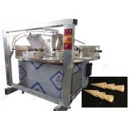 Appareil à cornet de glace professionnel - Henan Gelgoog - 500-800 pcs/h - Structure en acier inoxydable et aluminium_3