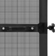 Vidaxl moustiquaire à charnière pour portes anthracite 100x215 cm 148713_3