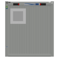 Bâtiment modulaire mixte - Bureau / sanitaire 12,5 m²_3