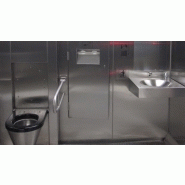 Toilette handicapé automatique - usage mixte - conforme à la législation européenne NF P 99-611_3