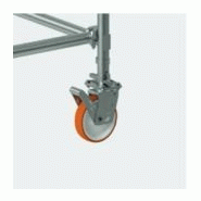 Échafaudage roulant aluminium Neolium 400 Line - Comabi SNC - Hauteur de travail max. 14 m - Structure aluminium soudé_3