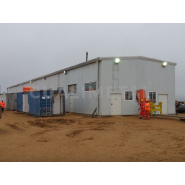 Entrepôt modulaire gamme Ecorapid - structure métallique préfabriquée pour chantiers, dépôts ou centres de production - Cualimetal_3