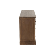 Buffet bas Soma 18 tiroirs en bois massif vintage - style rustique et charme de l'ancien_3