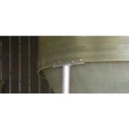 Silo d'aliment d'élevage incolore à ouverture totale - Capacité 9 à 16m3 - Ø2325_3