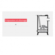 Poêle à bois Deom Turbo 6 pour volume de chauffe jusqu'à 352m³