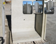 Éléments préfabriqués T-béton pour stockage rapide et facile à installer