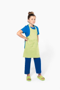 Tablier enfant 100% coton - Réf: K889 - Taille réglable - Grande poche avant - Marque Kariban_3