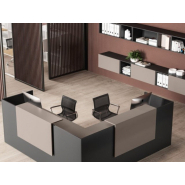 Banque d'accueil contemporaine FUNNY - Éclairée LED, design moderne et personnalisable_3