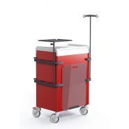 Chariot à équiper pour interventions médicales urgentes
