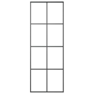 Vidaxl porte coulissante avec kit de quincaillerie 76x205 cm verre esg 3152140_3