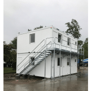 Bungalow bureau de chantier - Location et vente - Toutes dimensions disponibles de 1 à 20 unités jumelées ou non_3