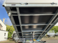 Remorque Tri-benne SARIS - K3 356 - 356 x 184 - PTAC : 2700 kg - 2 Essieux - Freinée - Référence K3 306 184 2700 2_3