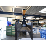 Aimant de levage Elift 600 - Assfalg - avec sabots polaires - pour les matériaux plats, barres rondes, tôles et profilés - Capacité jusqu'à 160 kg ou_3