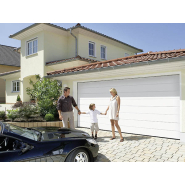 Porte de garage sectionnelle anti-effraction à rainure moyenne - design personnalisable et options variées_3