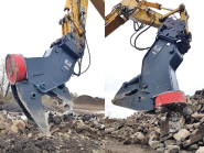 Broyeur à béton fixe avec électro-aimant - 3 tailles disponibles - VTNEUROPE_3