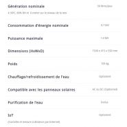 Système innovant de distribution d'eau potable avec avantages logistiques