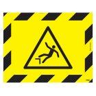 Sticker sol extérieur - Risque de trébucher ou Chute antidérapant - 45×35 cm - IP 2555 StreetApp_3