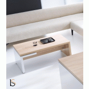 Table basse Mito - MDD - Noir, Robinia_3