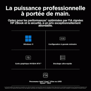 HP ZBook Power G11 Intel Core Ultra 9 185H Station de travail mobile 40,6 cm (16