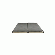 Banquette futon tatami CHICO Grey - Couchage modulable 2 x 70x200 cm ou 140x200 cm - Marque KARUP_3