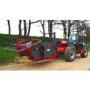 Dérouleuses pailleuses portées Galonnier - Balles rondes jusqu'à 1,80 m et 1000 kg - Paillage homogène_3