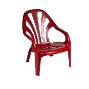 Fauteuil bas en résine Boléro - Stamp - Usage extérieur - Empilable par 12_3