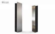 Zen M 1000 A - Rideau d'air décoratif minimaliste et personnalisable avec panneaux en aluminium anodisé_3