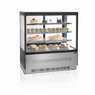 Vitrine réfrigérée sur base 210 litres | Tefcold - LPD903F/BLACK_3