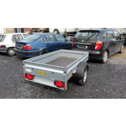 Remorque sans frein très légère idéale pour partir en vacances et pour les petits bricolages de la maison - humbaur - steely 1260_3