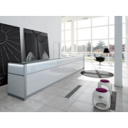 Banque d'accueil d'angle rétro-éclairée LED - DV702 - Conception modulaire avec finitions modernes_3