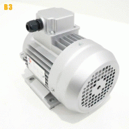 Moteur électrique triphasé ALMO 230/400V 1.1 kW 1500 tr/min - MH390S4B3 - Carcasse aluminium - Bride B3_3