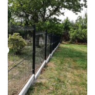 Poteau à clips pour grillage  rigide  -  TEMPO_3