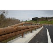 T40bp – h2w5 – asi b - glissière de sécurité - tertu - bois-métal, longueur 2 m_3