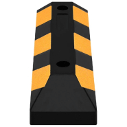 Vidaxl butoirs de stationnement 2 pcs 56x15x10 cm caoutchouc 150982_3