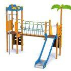 Jeu l'Ile au Trésor - Structure en Bois pour Enfants de 3 à 12 ans_3