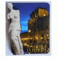 Magnet en bois sur mesure avec design basé sur visuels clients