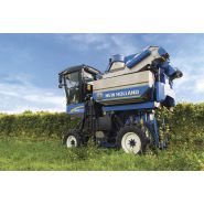 Vue détaillée de la machine à vendanger New holland 9070l