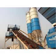 Promax C60 - Centrale à béton 60 m3/h avec mélangeur Panmikser et compresseur intégré_3