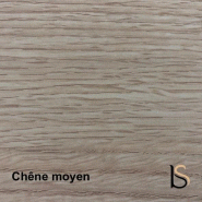 Table haute ronde - Mobel Linea - 100, Anthracite, Chêne moyen_3