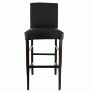 Chaise haute de restaurant Seville - NOIR_3