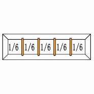 Saladette réfrigérée 5GN1/6 positive 2 portes 300L ATOSA_3