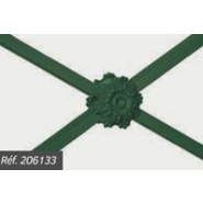 Barrière main courante HERITAGE en acier peint sur zinc - Longueur 800 ou 1500 mm - Plusieurs configurations possibles_3