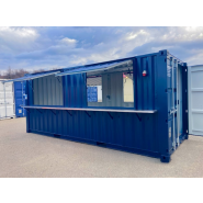 Container bar / snack modulable et robuste, idéale pour créer un espace de restauration convivial et professionnel - Eurobox_3