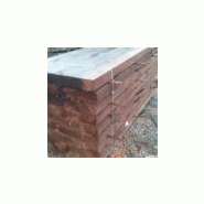 Traverse paysagère 10 cm x 20 cm x 240 cm en pin