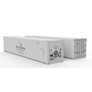 Container frigorifique 45 pieds idéal pour vos besoins de stockage alimentaire ou non alimentaire sous température dirigée (froid positif ou négatif) - REEFER