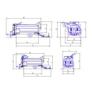 Modèle E - Pailleuse agricole Grupotatoma - Hauteur maximale 2.25 / 2.55 m - Turbine avec couteaux et soufflage intérieur_3