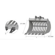 Ve38 godet squelette et claire-voie - cangini - 500 mm - acier haute résistance_3